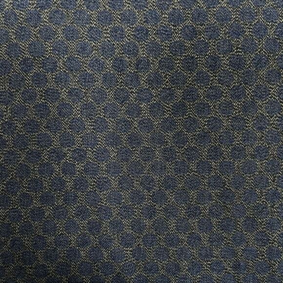 Hart Schaffner Marx Shirt Men's 3X Tall 3XT Blue Gray Geometric Dots NWT $115 - Picture 3 of 9